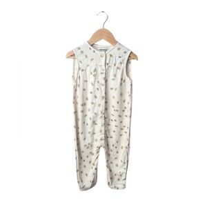 *SOLD* Bobo Choses cream floral romper 24-36m